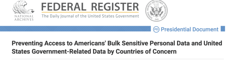 DOJ Data Security Program Enforcement Compliance Software
